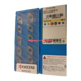 Original Kyocera KW10 Carbide Insert (10 PCS) DCGT11T302FR-U DCGT11T302FR-U KW10