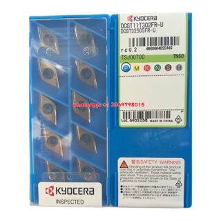 Original Kyocera DCGT11T302FR-U Carbide Insert - Diamond 55° (10 PCS) TN60 DCGT11T302FR-U TN60