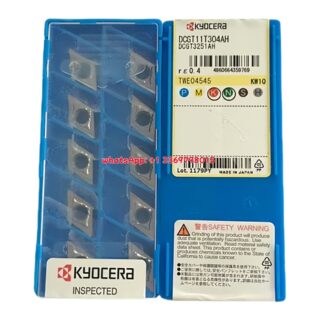 Original Kyocera KW10 Carbide Turning Insert (10 PCS) DCGT11T304-AH DCGT11T304-AH KW10