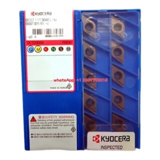 Original Kyocera DCGT11T304EL-U PR930 Carbide Insert - Diamond 55° (10 PCS)
