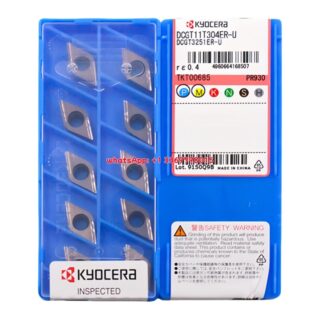 Original Kyocera DCGT11T304ER-U PR930 Carbide Insert - Diamond 55° (10 PCS)