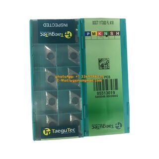 Original TaeguTec 11T302 Carbide Insert (10 PCS) DCGT FL K10 DCGT 11T302 FL K10