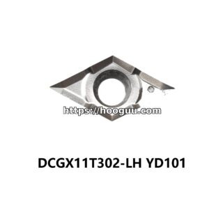 Original ZCC-CT DCGX11T302-LH YD101 Carbide Turning Insert - Diamond 55° | Steel & More (10 PCS)