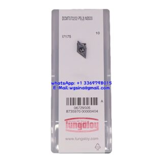 Original Tungaloy DCMT070202-PS-NS530 NS530 Carbide Insert - Diamond 55° (10 PCS)