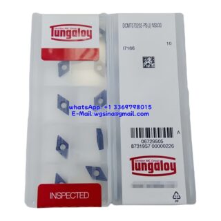 Original Tungaloy DCMT070202-PS NS530 Carbide Insert - Diamond 55° (10 PCS)