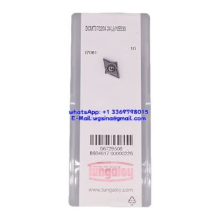 Original Tungaloy DCMT070204-24-NS530 NS530 Carbide Insert - Diamond 55° (10 PCS)
