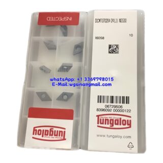 Original Tungaloy DCMT070204-24 NS530 Carbide Insert - Diamond 55° (10 PCS)