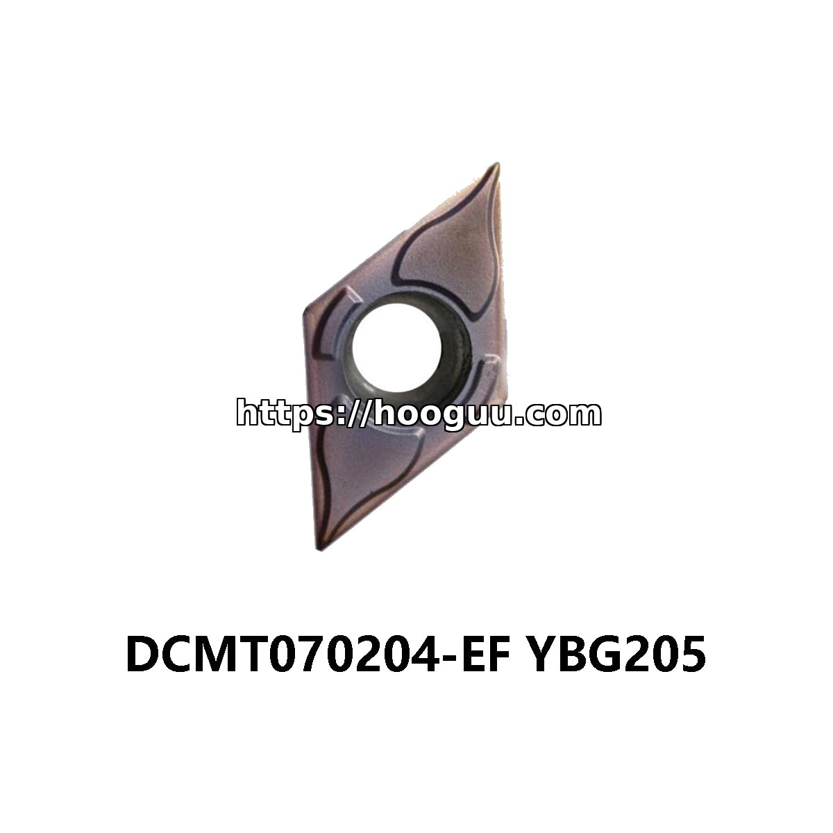 ZCC-CT DCMT070204-EF YBG205 Diamond 55° Steel DCMT211 - Image 2