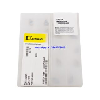 Original Kennametal DCMT070204-F Carbide Insert - Diamond 55° (10 PCS) DCMT070204-F K10U