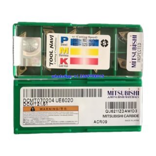 Original Mitsubishi DCMT070204 UE6020 Carbide Insert - Diamond 55° (10 PCS)