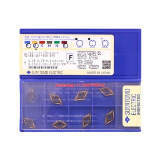 Original Sumitomo DCMT070204N-SU AC630M Carbide Insert - Diamond 55° (10 PCS)