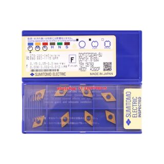 Original Sumitomo DCMT070204N-SU AC820P Carbide Insert - Diamond 55° | Steel (10 PCS)