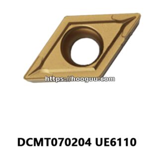 Original Mitsubishi DCMT070204 UE6110 Carbide Turning Insert - Diamond 55° (10 PCS)