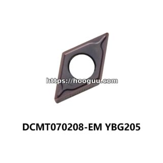Original ZCC-CT DCMT070208-EM YBG205 Carbide Turning Insert - Diamond 55° | Steel & More (10 PCS)
