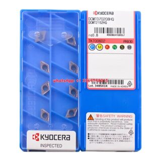 Original Kyocera DCMT070208-HQ PR930 Carbide Insert - Diamond 55° (10 PCS)