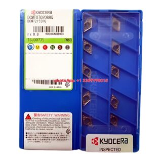 Original Kyocera DCMT070208HQ Carbide Insert - Diamond 55° (10 PCS) TN60 DCMT070208HQ TN60