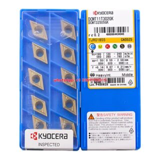Original Kyocera DCMT11T302-GK CA5525 Carbide Insert - Diamond 55° | Steel (10 PCS)