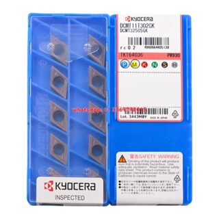 Original Kyocera DCMT11T302-GK PR930 Carbide Insert - Diamond 55° (10 PCS)