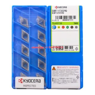 Original Kyocera DCMT11T302-HQ Carbide Insert - Diamond 55° (10 PCS) TN60 DCMT11T302-HQ TN60