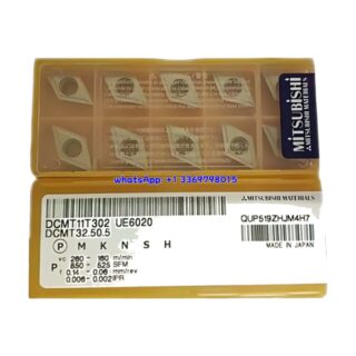 Original Mitsubishi DCMT11T302 UE6020 Carbide Insert - Diamond 55° (10 PCS)