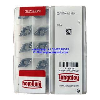 Original Tungaloy DCMT11T304-24 NS530 Carbide Insert - Diamond 55° (10 PCS)