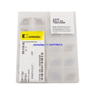 Original Kennametal DCMT11T304-F Carbide Insert - Diamond 55° (10 PCS) DCMT11T304-F K10P