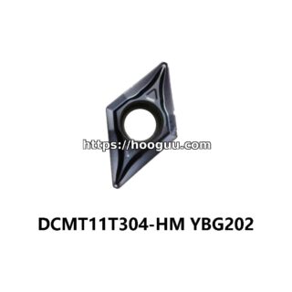 Original ZCC-CT DCMT11T304-HM YBG202 Carbide Insert - Diamond 55° | Steel, Cast Iron (10 PCS)