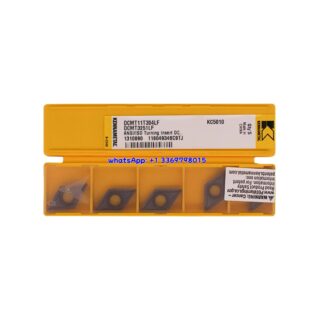 Original Kennametal KC5010 KC5010 Carbide Insert - Parallelogram 55° | Steel (10 PCS) DCMT11T304-LF KC5010