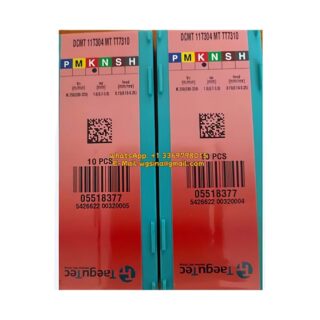 Original TaeguTec DCMT11T304-MT TT7310 Carbide Insert - Diamond 55° (10 PCS)