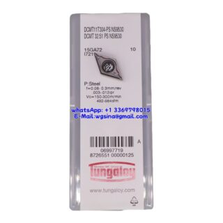 Original Tungaloy DCMT11T304-PS-NS9530 NS9530 Carbide Insert - Diamond 55° (10 PCS)