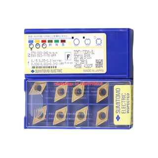 Original Sumitomo DCMT11T304N-SU AC820P Carbide Insert - Diamond 55° | Steel (10 PCS)