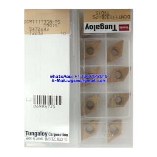 Original Tungaloy DCMT11T308-PS T9015 Carbide Insert - Diamond 55° (10 PCS)