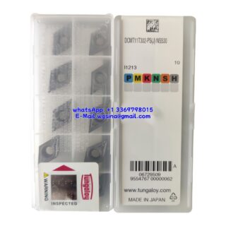 Original Tungaloy DCMT11T308-PS NS530 Carbide Insert - Diamond 55° (10 PCS) DCMT11T308-PS(J) NS530