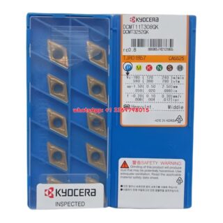 Original Kyocera DCMT11T308GK CA5525 Carbide Insert - Diamond 55° | Steel (10 PCS)