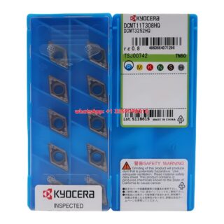 Original Kyocera DCMT11T308HQ-TN60 Carbide Insert - Diamond 55° (10 PCS)