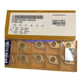 Original Mitsubishi DCMT150408 UE6020 Carbide Insert - Diamond 55° (10 PCS)