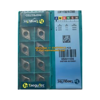 Original TaeguTec 11T302 CT3000 Carbide Insert (10 PCS) DCMT FA DCMT 11T302 FA CT3000