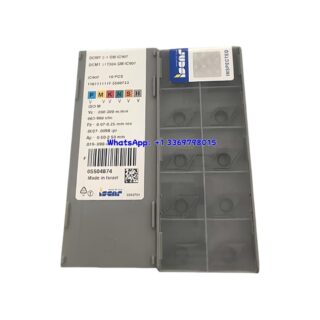Original Iscar 11T304-SM IC907 Carbide Turning Insert | Stainless Steel & More (10 PCS) DCMT DCMT 11T304-SM IC907