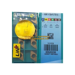 Original TaeguTec 11T304 TT8115 Carbide Insert (10 PCS) DCMT DCMT 11T304 PC TT8115
