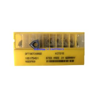 Original Kennametal KC7215 KC7215 Carbide Insert - Parallelogram 55° (10 PCS) DFT06T308GD KC7215