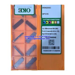Original OKE DGN2202C OP1315 Carbide Insert - Diamond 55° (10 PCS)