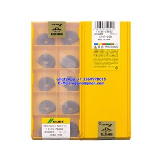 Original DIJET DHB-200 JC8003 Carbide Insert - Diamond 55° (10 PCS)