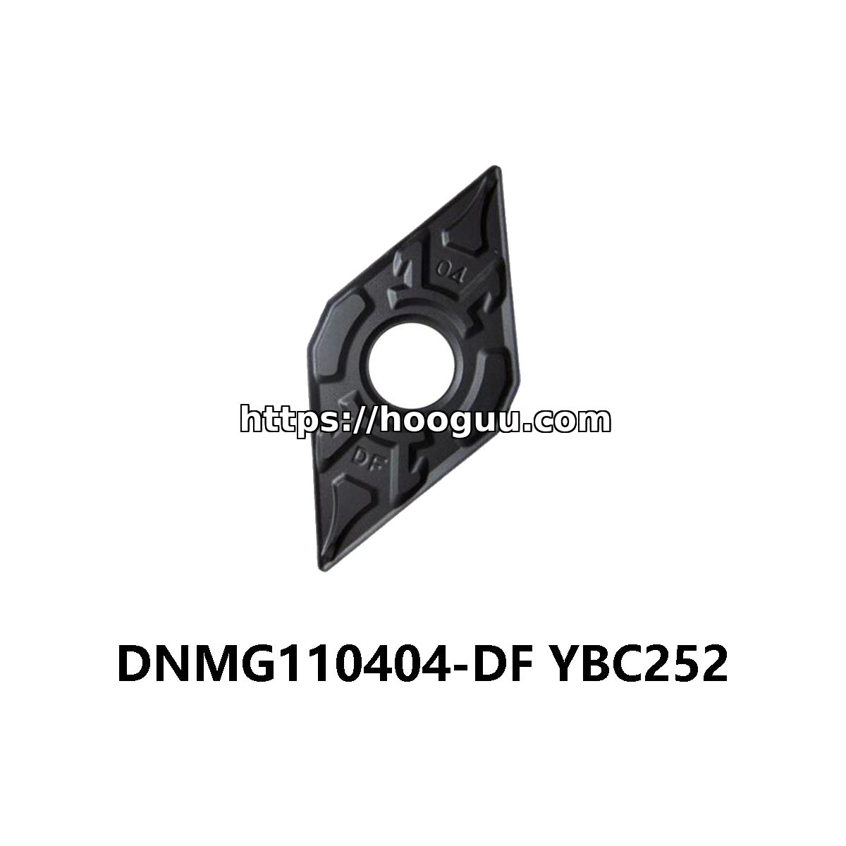 Original ZCC-CT DNMG110404-DF YBC252 Carbide Insert - Diamond 55° | Steel & More (10 PCS)