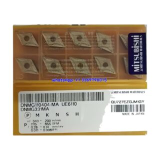 Original Mitsubishi DNMG110404-MA UE6110 Carbide Insert - Diamond 55° (10 PCS)