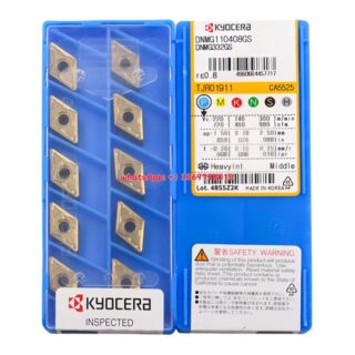 Original Kyocera DNMG110408-GS CA5525 Carbide Insert - Diamond 55° | Steel (10 PCS)