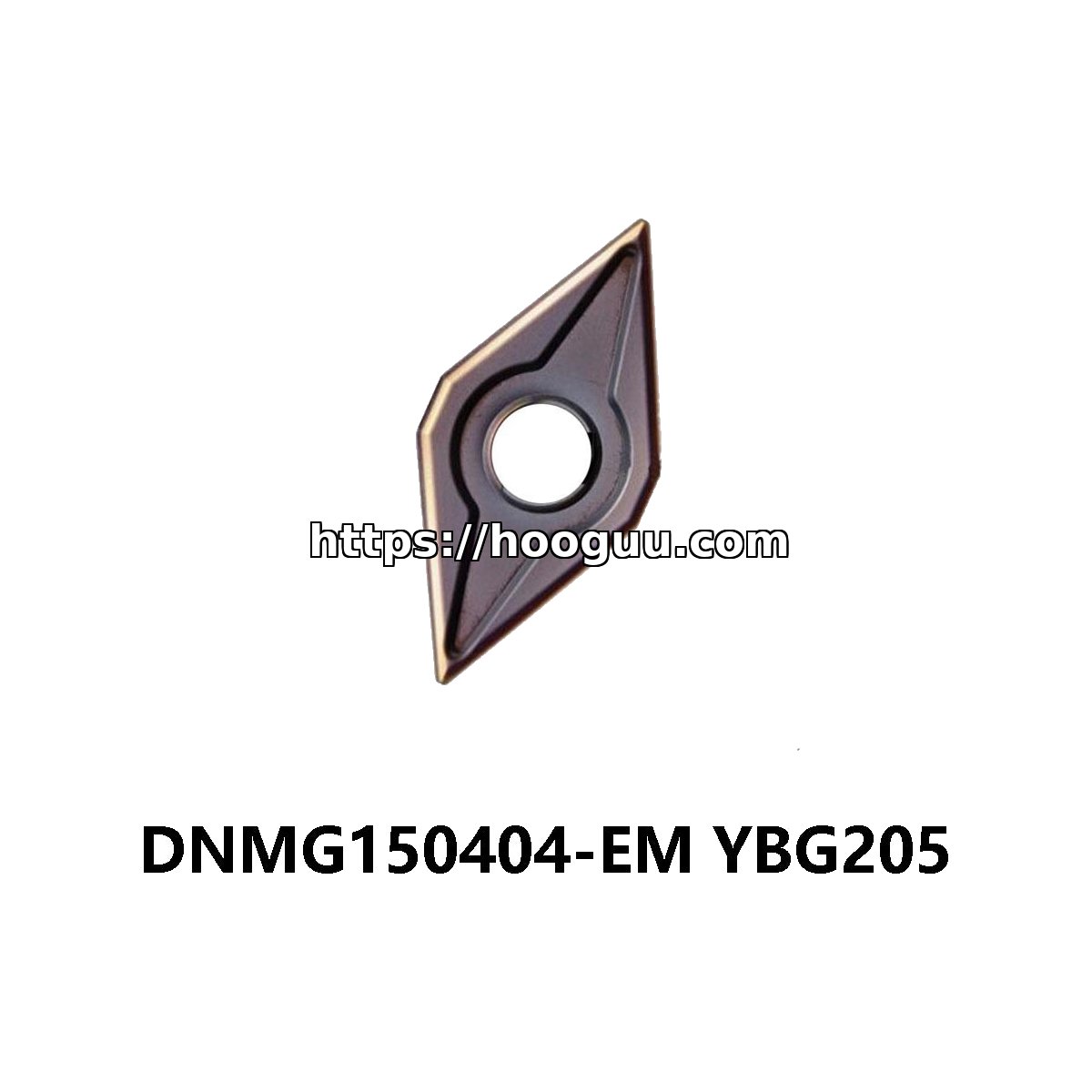 ZCC-CT DNMG150404-EM YBG205 Diamond 55° Steel DNMG531 - Image 2