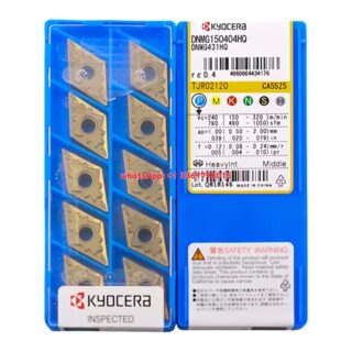 Original Kyocera DNMG150404-HQ CA5525 Carbide Insert - Diamond 55° | Steel (10 PCS)