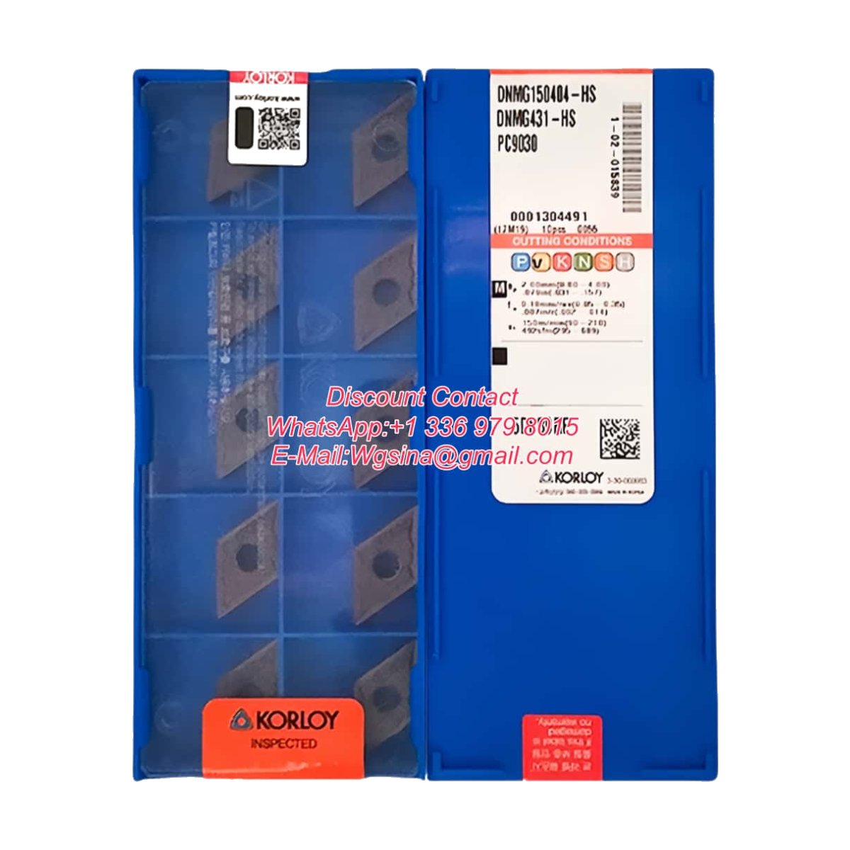 DNMG150404-HS PC9030 DNMG531