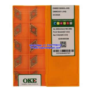 Original OKE DNMG150404-JHQ OC5525 Carbide Insert - Diamond 55° (10 PCS)