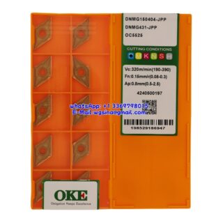 Original OKE DNMG150404-JPP OC5525 Carbide Insert - Diamond 55° (10 PCS)